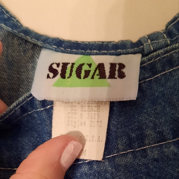 Vintage Womens Overalls made in USA Size M - Picture 2 of 6